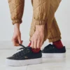 Γυναικεία δερμάτινα Sneakers με πλατφόρμα Ziane
