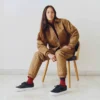 Γυναικεία δερμάτινα Sneakers με πλατφόρμα Ziane