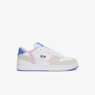 Γυναικεία δερμάτινα Sneakers T-Clip Set