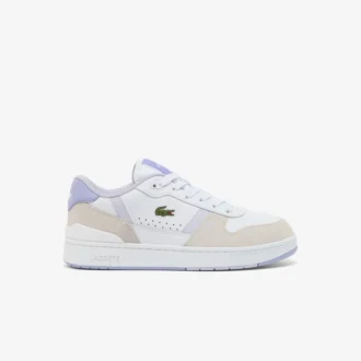 Γυναικεία δερμάτινα Sneakers T-Clip Set