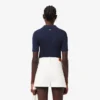 Γυναικείες Polo Μπλούζες Slim Fit Pointelle με το λογότυπο L.12.D Γυναικείες Polo Μπλούζες Slim Fit Pointelle με το λογότυπο L.12.D
