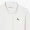 Γυναικείες Polo Μπλούζες Slim Fit Pointelle με το λογότυπο L.12.D Γυναικείες Polo Μπλούζες Slim Fit Pointelle με το λογότυπο L.12.D