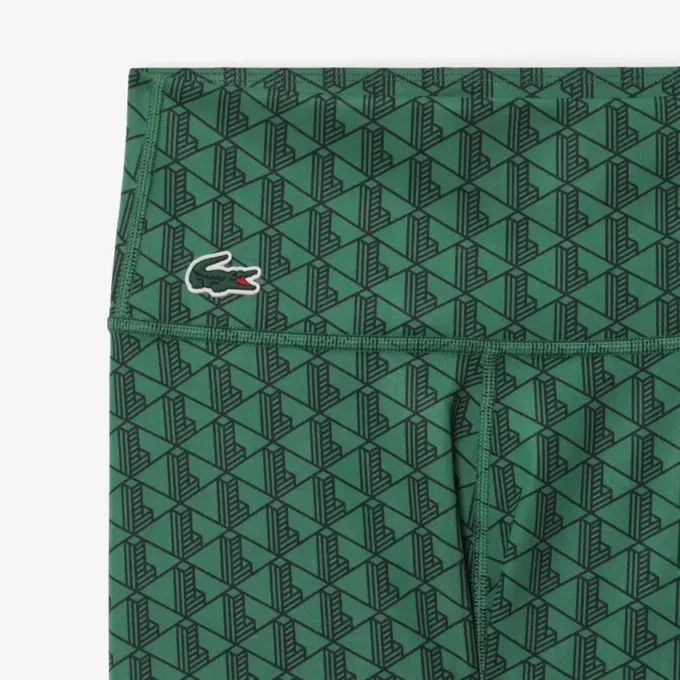 Γυναικείο αθλητικό κολάν με τύπωμα Monogram Γυναικείο αθλητικό κολάν με τύπωμα Monogram