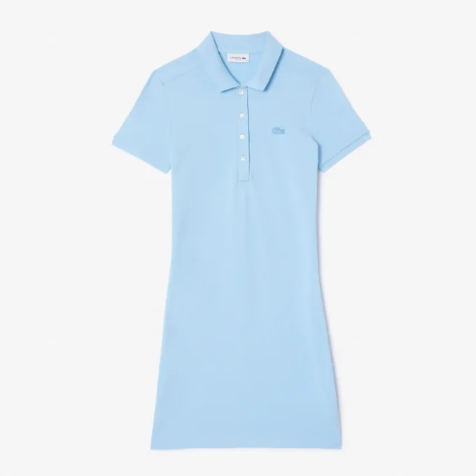Γυναικείο φόρεμα Polo Μπλούζα Slim Fit Stretch Mini Piqua Γυναικείο φόρεμα Polo Μπλούζα Slim Fit Stretch Mini Piqua
