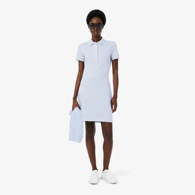 Γυναικείο φόρεμα Polo Μπλούζα Slim Fit Stretch Mini Piqua Γυναικείο φόρεμα Polo Μπλούζα Slim Fit Stretch Mini Piqua