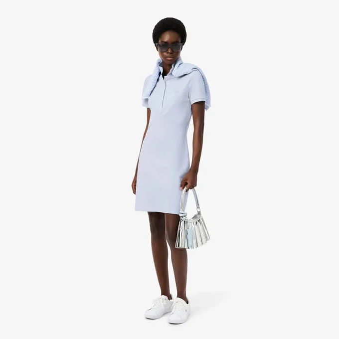 Γυναικείο φόρεμα Polo Μπλούζα Slim Fit Stretch Mini Piqua Γυναικείο φόρεμα Polo Μπλούζα Slim Fit Stretch Mini Piqua