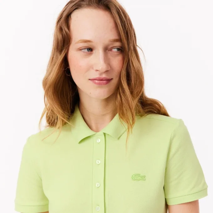 Γυναικείο φόρεμα Polo Μπλούζα Slim Fit Stretch Mini Piqua Γυναικείο φόρεμα Polo Μπλούζα Slim Fit Stretch Mini Piqua