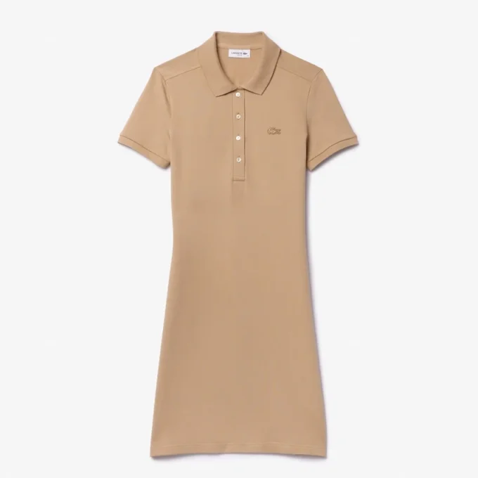 Γυναικείο φόρεμα Polo Μπλούζα Slim Fit Stretch Mini Piqua