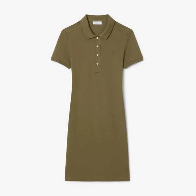 Γυναικείο φόρεμα Polo Μπλούζα Slim Fit Stretch Mini Piqua Γυναικείο φόρεμα Polo Μπλούζα Slim Fit Stretch Mini Piqua