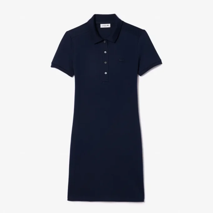 Γυναικείο φόρεμα Polo Μπλούζα Slim Fit Stretch Mini Piqua Γυναικείο φόρεμα Polo Μπλούζα Slim Fit Stretch Mini Piqua