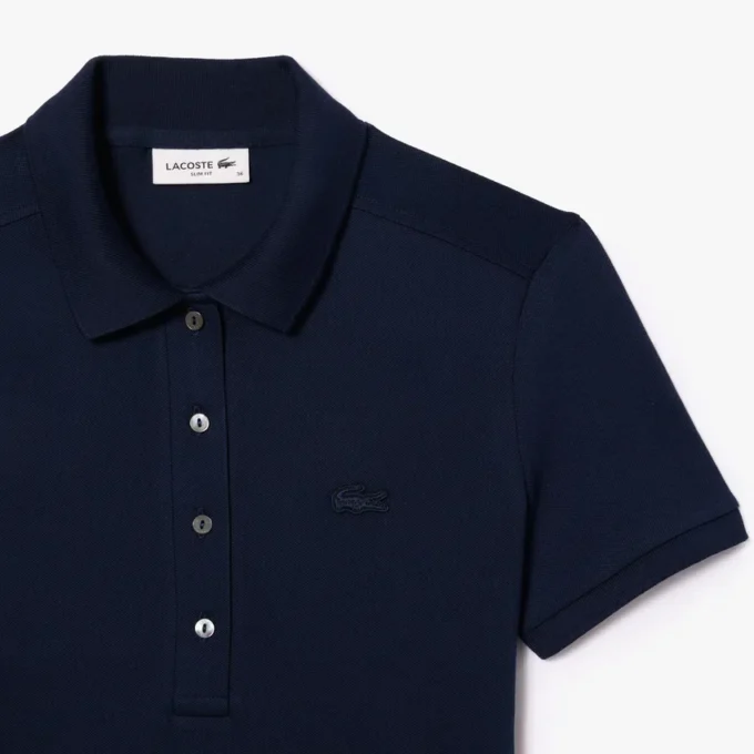 Γυναικείο φόρεμα Polo Μπλούζα Slim Fit Stretch Mini Piqua Γυναικείο φόρεμα Polo Μπλούζα Slim Fit Stretch Mini Piqua