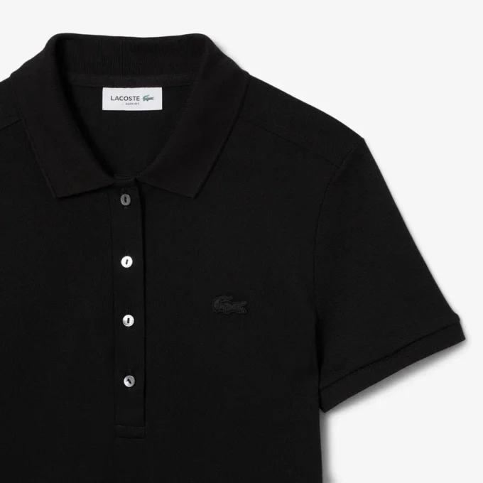 Γυναικείο φόρεμα Polo Μπλούζα Slim Fit Stretch Mini Piqua Γυναικείο φόρεμα Polo Μπλούζα Slim Fit Stretch Mini Piqua