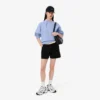 Γυναικείο φούτερ από βαμβάκι σε oversized γραμμή Γυναικείο φούτερ από βαμβάκι σε oversized γραμμή