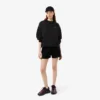 Γυναικείο φούτερ από βαμβάκι σε oversized γραμμή Γυναικείο φούτερ από βαμβάκι σε oversized γραμμή