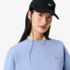 Γυναικείο φούτερ από βαμβάκι σε oversized γραμμή Γυναικείο φούτερ από βαμβάκι σε oversized γραμμή