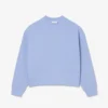 Γυναικείο φούτερ από βαμβάκι σε oversized γραμμή Γυναικείο φούτερ από βαμβάκι σε oversized γραμμή