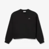 Γυναικείο φούτερ από βαμβάκι σε oversized γραμμή Γυναικείο φούτερ από βαμβάκι σε oversized γραμμή
