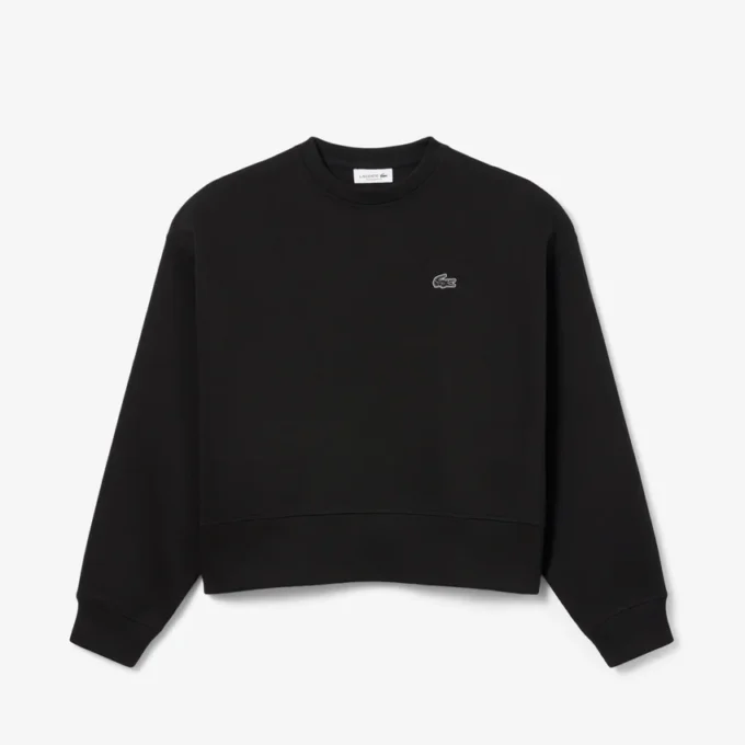 Γυναικείο φούτερ από βαμβάκι σε oversized γραμμή Γυναικείο φούτερ από βαμβάκι σε oversized γραμμή