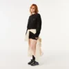 Γυναικείο φούτερ από βαμβάκι σε oversized γραμμή Γυναικείο φούτερ από βαμβάκι σε oversized γραμμή