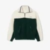 Γυναικείο φούτερ φλις με ψηλό γιακά και oversized γραμμή Γυναικείο φούτερ φλις με ψηλό γιακά και oversized γραμμή