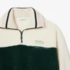 Γυναικείο φούτερ φλις με ψηλό γιακά και oversized γραμμή Γυναικείο φούτερ φλις με ψηλό γιακά και oversized γραμμή