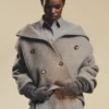 Γυναικείο κοντό oversized παλτό από μείγμα μαλλιού The Blend Γυναικείο κοντό oversized παλτό από μείγμα μαλλιού The Blend