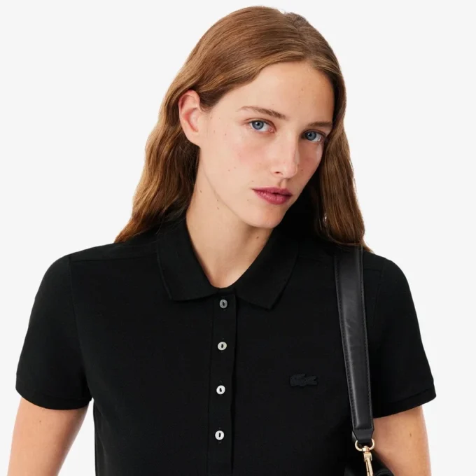Γυναικείο L.12.D Slim Fit Stretch Mini Piqua Polo Γυναικείο L.12.D Slim Fit Stretch Mini Piqua Polo