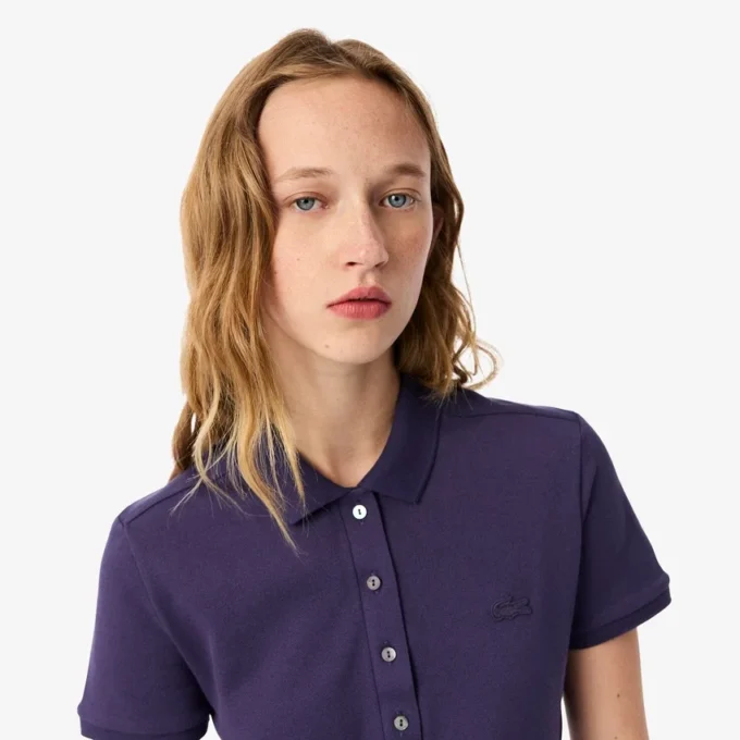 Γυναικείο L.12.D Slim Fit Stretch Mini Piqua Polo Γυναικείο L.12.D Slim Fit Stretch Mini Piqua Polo