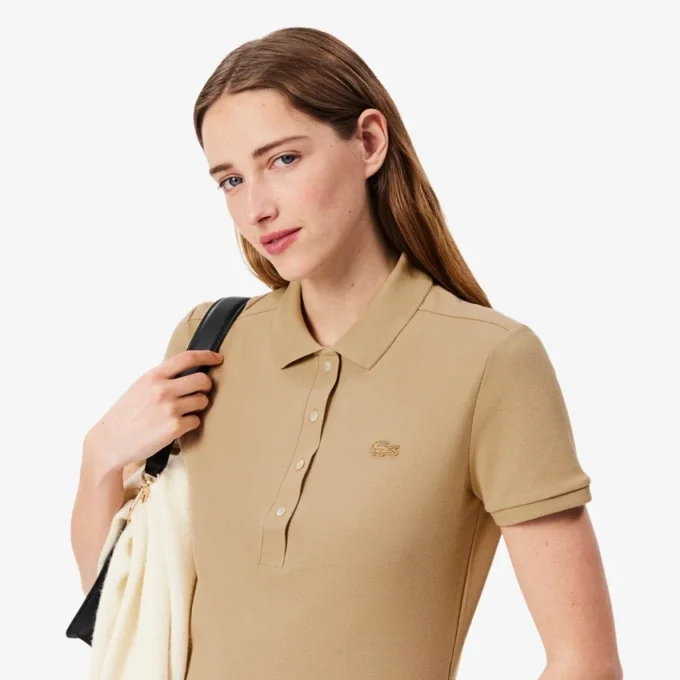 Γυναικείο L.12.D Slim Fit Stretch Mini Piqua Polo Γυναικείο L.12.D Slim Fit Stretch Mini Piqua Polo