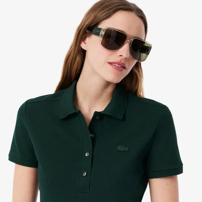 Γυναικείο L.12.D Slim Fit Stretch Mini Piqua Polo Γυναικείο L.12.D Slim Fit Stretch Mini Piqua Polo