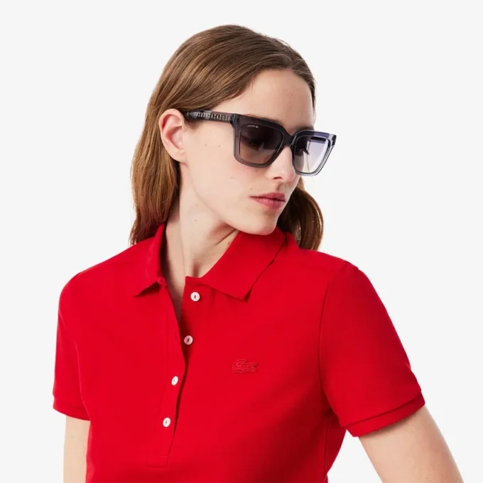 Γυναικείο L.12.D Slim Fit Stretch Mini Piqua Polo Γυναικείο L.12.D Slim Fit Stretch Mini Piqua Polo