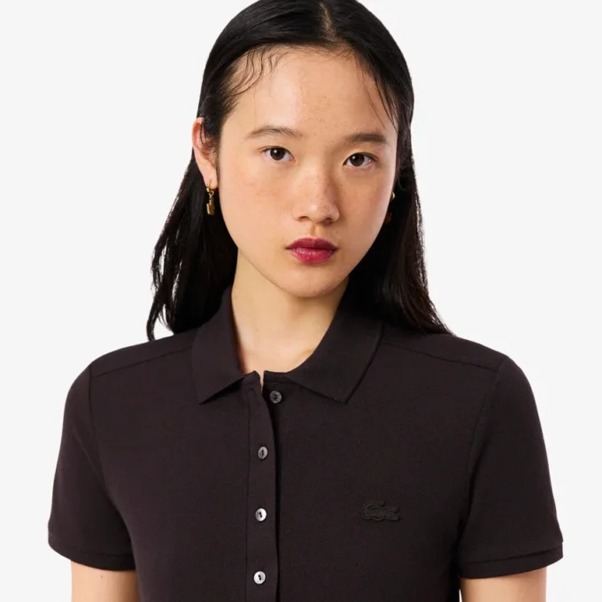 Γυναικείο L.12.D Slim Fit Stretch Mini Piqua Polo Γυναικείο L.12.D Slim Fit Stretch Mini Piqua Polo