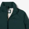 Γυναικείο μακρύ μπουφάν με πούπουλα σε oversized γραμμή