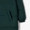 Γυναικείο μακρύ μπουφάν με πούπουλα σε oversized γραμμή