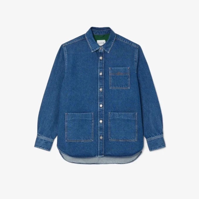 Γυναικείο Oversized Denim Overshirt Γυναικείο Oversized Denim Overshirt