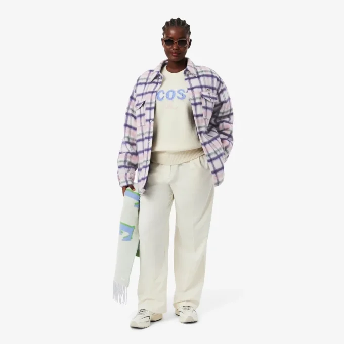 Γυναικείο Oversized καπιτονέ πουκάμισο από μαλλί Γυναικείο Oversized καπιτονέ πουκάμισο από μαλλί