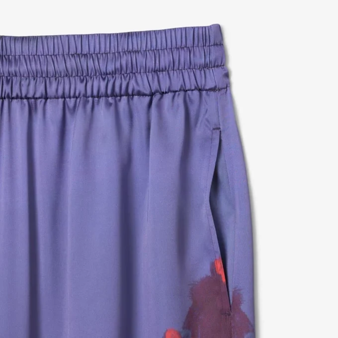 Γυναικείο παντελόνι oversized με τοπίο Γυναικείο παντελόνι oversized με τοπίο
