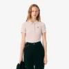Γυναικείο πόλο L.12.D Slim Fit από βαμβάκι με ραβδώσεις Γυναικείο πόλο L.12.D Slim Fit από βαμβάκι με ραβδώσεις