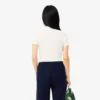 Γυναικείο πόλο L.12.D Slim Fit από βαμβάκι με ραβδώσεις Γυναικείο πόλο L.12.D Slim Fit από βαμβάκι με ραβδώσεις