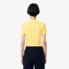 Γυναικείο πόλο L.12.D Slim Fit από βαμβάκι με ραβδώσεις Γυναικείο πόλο L.12.D Slim Fit από βαμβάκι με ραβδώσεις