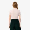 Γυναικείο πόλο L.12.D Slim Fit από βαμβάκι με ραβδώσεις Γυναικείο πόλο L.12.D Slim Fit από βαμβάκι με ραβδώσεις