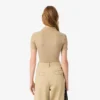 Γυναικείο πόλο L.12.D Slim Fit από βαμβάκι με ραβδώσεις Γυναικείο πόλο L.12.D Slim Fit από βαμβάκι με ραβδώσεις