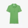 Γυναικείο πόλο L.12.D Slim Fit από βαμβάκι με ραβδώσεις Γυναικείο πόλο L.12.D Slim Fit από βαμβάκι με ραβδώσεις