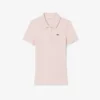 Γυναικείο πόλο L.12.D Slim Fit από βαμβάκι με ραβδώσεις Γυναικείο πόλο L.12.D Slim Fit από βαμβάκι με ραβδώσεις