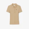 Γυναικείο πόλο L.12.D Slim Fit από βαμβάκι με ραβδώσεις Γυναικείο πόλο L.12.D Slim Fit από βαμβάκι με ραβδώσεις