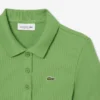 Γυναικείο πόλο L.12.D Slim Fit από βαμβάκι με ραβδώσεις Γυναικείο πόλο L.12.D Slim Fit από βαμβάκι με ραβδώσεις