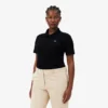 Γυναικείο πόλο L.12.D Slim Fit από βαμβάκι με ραβδώσεις Γυναικείο πόλο L.12.D Slim Fit από βαμβάκι με ραβδώσεις