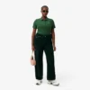 Γυναικείο πόλο L.12.D Slim Fit από βαμβάκι με ραβδώσεις Γυναικείο πόλο L.12.D Slim Fit από βαμβάκι με ραβδώσεις
