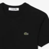 Γυναικείο T-shirt από βαμβάκι με ραβδώσεις και στενή γραμμή Γυναικείο T-shirt από βαμβάκι με ραβδώσεις και στενή γραμμή