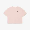 Γυναικείο T-shirt με χαλαρή εφαρμογή και σχέδιο κροκοδείλου Γυναικείο T-shirt με χαλαρή εφαρμογή και σχέδιο κροκοδείλου